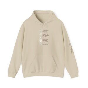 John 3:16 Christian Hoodie